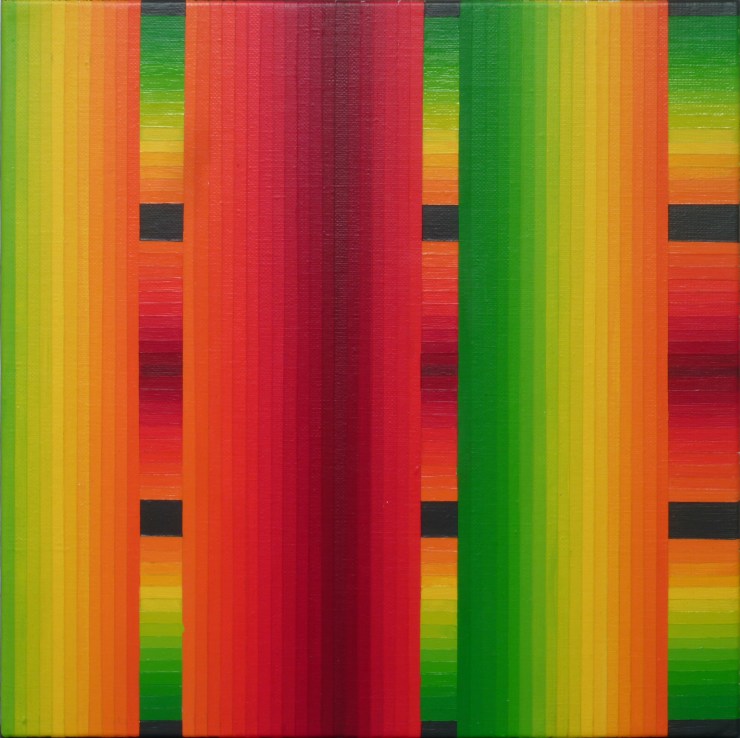 Sans Titre - Acrylique sur toile 30X30 cm