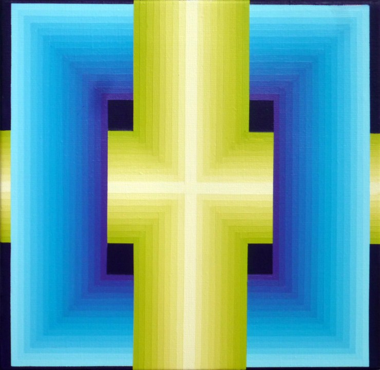 Sans Titre - Acrylique sur toile 30X30 cm