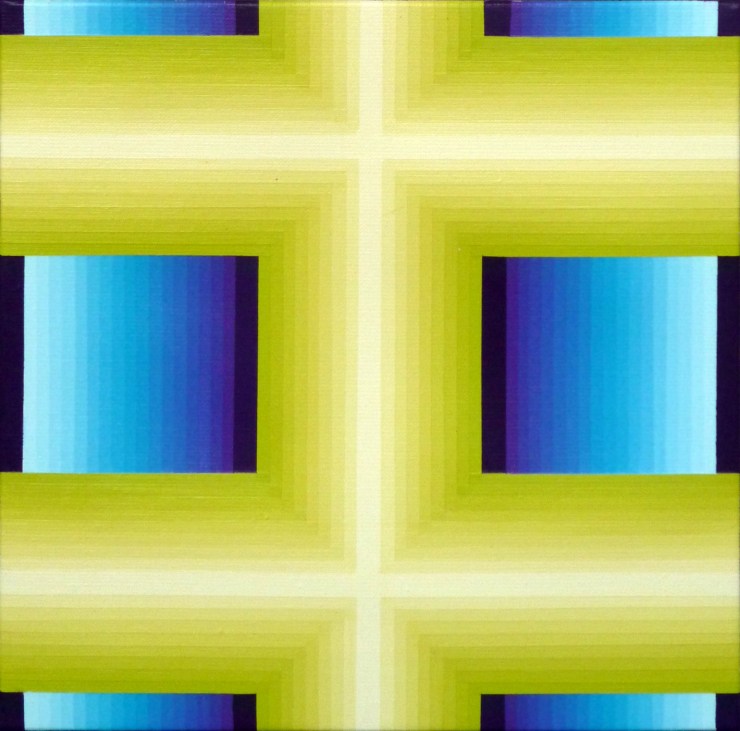 Sans Titre - Acrylique sur toile 30X30 cm