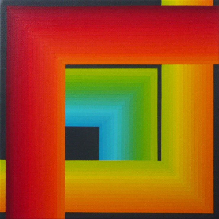 Sans Titre - Acrylique sur toile 30X30 cm