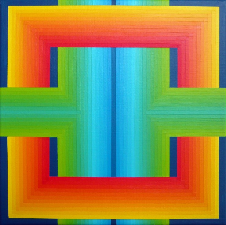 Sans Titre - Acrylique sur toile 30X30 cm