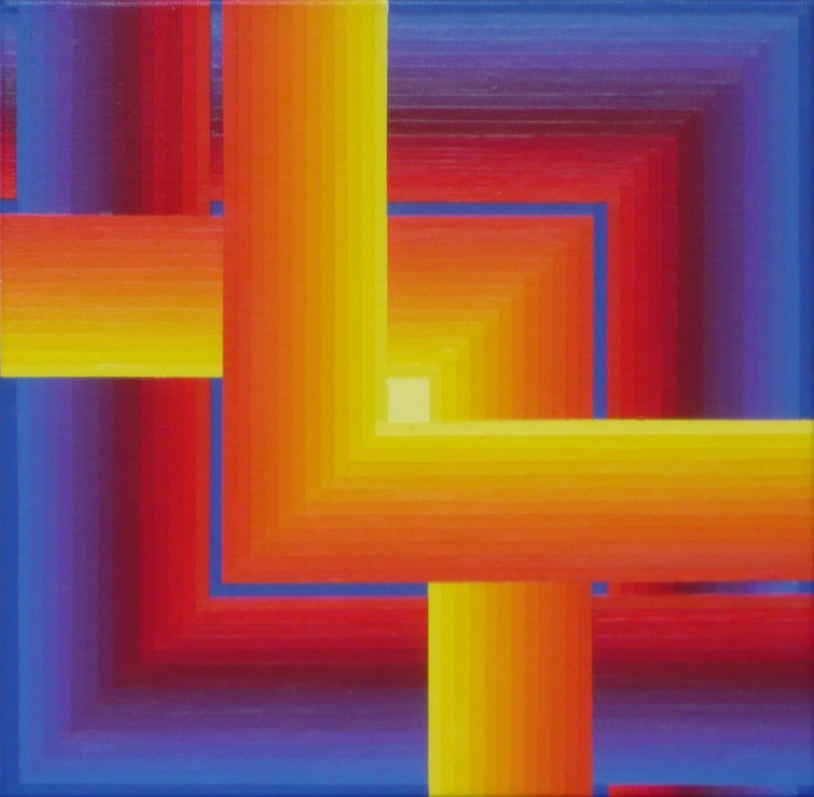 Sans Titre - Acrylique sur toile 30X30 cm