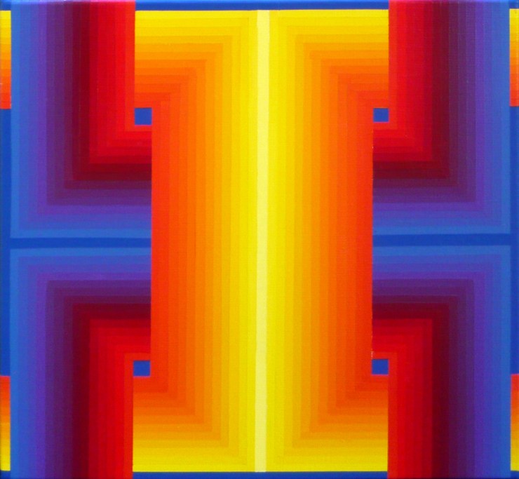 Sans Titre - Acrylique sur toile 30X30 cm